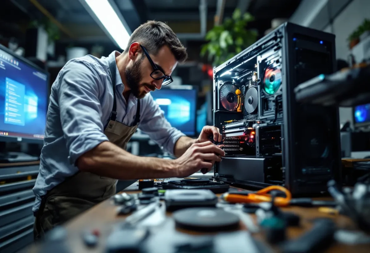 Découvrez où se cache le cœur de votre PC : L'emplacement stratégique du système d'exploitation