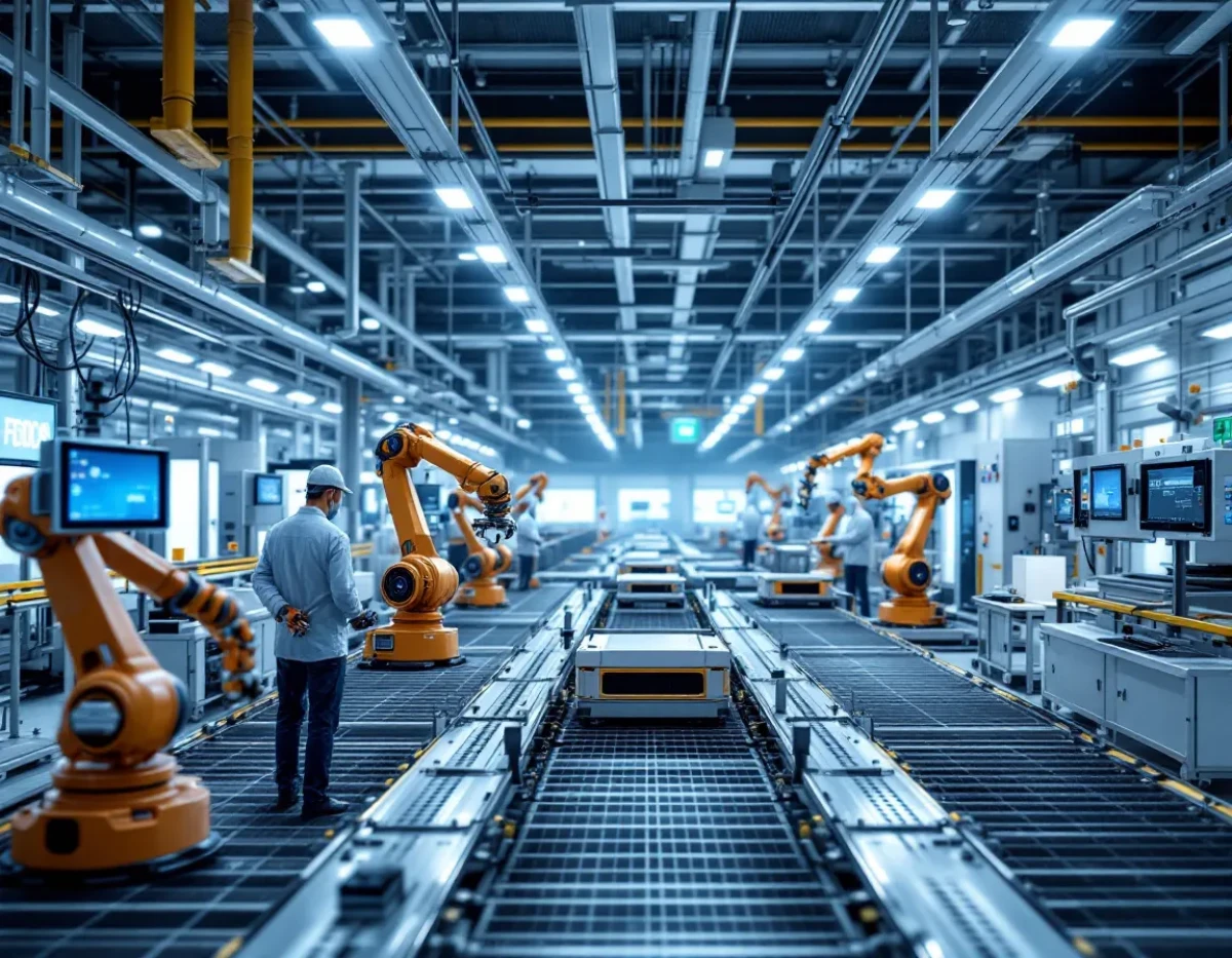 La robotique collaborative dans les usines intelligentes