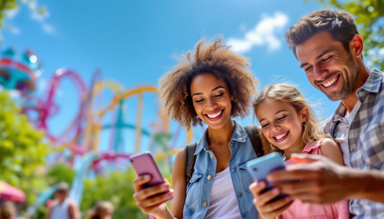 Comment l'application affluence Parc Astérix évite les files