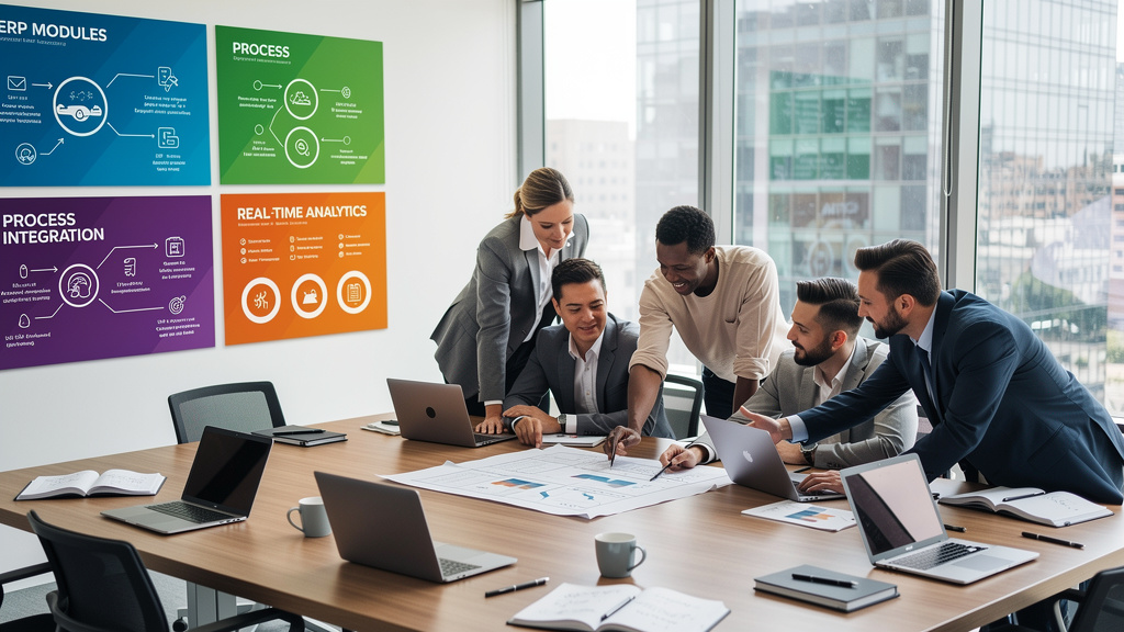 ERP c'est quoi : définition et fonctionnalités essentielles